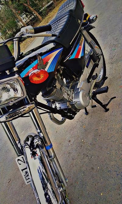 Honda 125cc bike argent for sale 03294565513