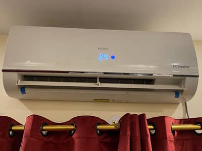 Haier 1 ton DC inverter condition 9.5/10