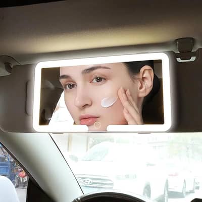 LED Sun Visor Mirror Light