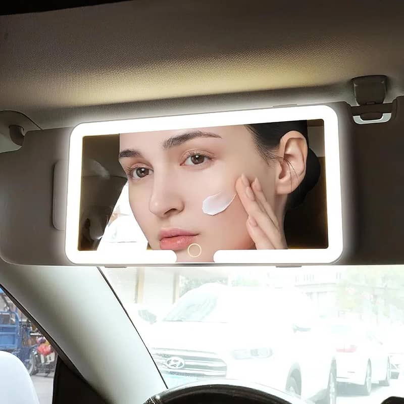 LED Sun Visor Mirror Light 0