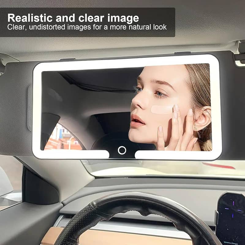 LED Sun Visor Mirror Light 3