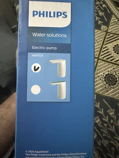Water eletric pump chargeable