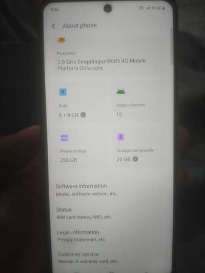 vivo y29 condition 10/10 8/256