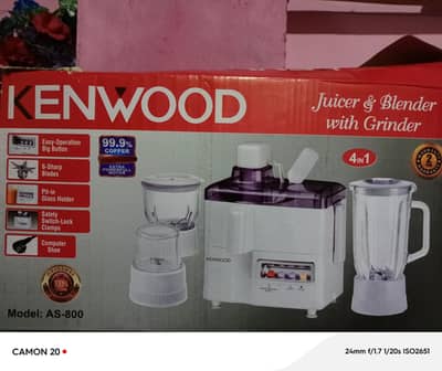 KENWOOD JUICER AND BLENDER WITH GRINDER