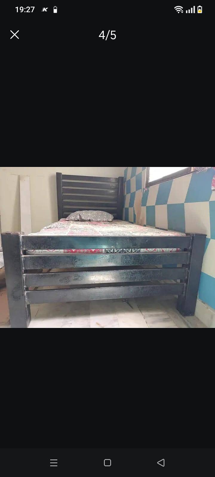 Single Iron Bed Set 2