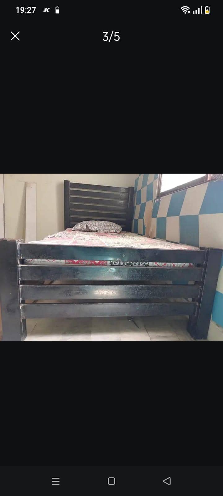 Single Iron Bed Set 3