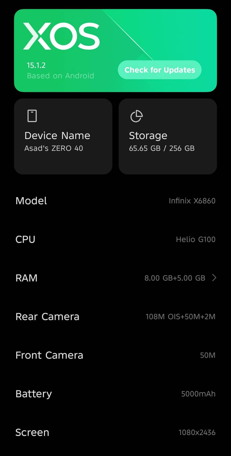 infinix zero 40 7