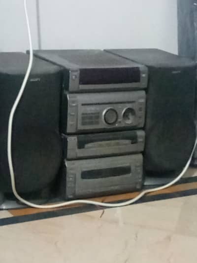 Sony speakers and deck