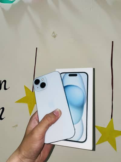 iPhone 15 jv Full box cable sath ha water pack Lush 10:10 80%health