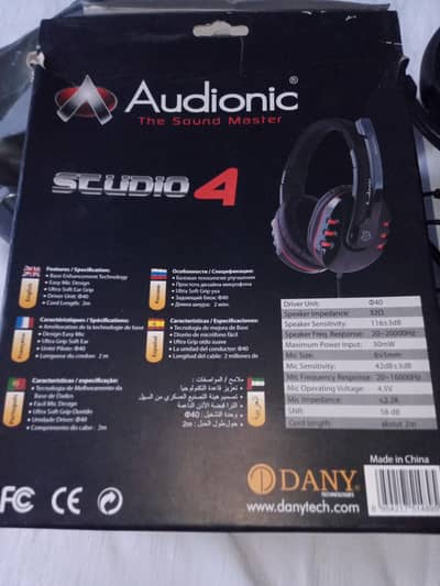 audionic headphone