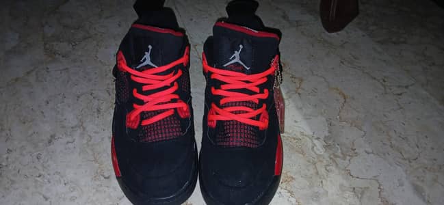original Jordan 4s red thunder