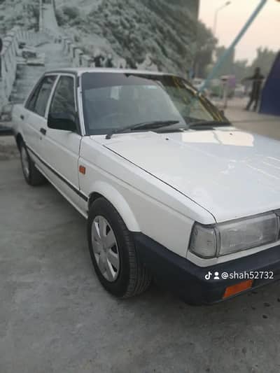 Nissan Sunny 1989-B12    Family car for Nissan lovers.