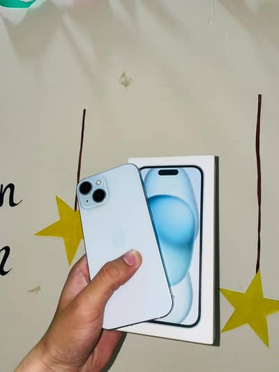 iPhone 15 jv Full box cable sath ha water pack Lush 10:10 80%health