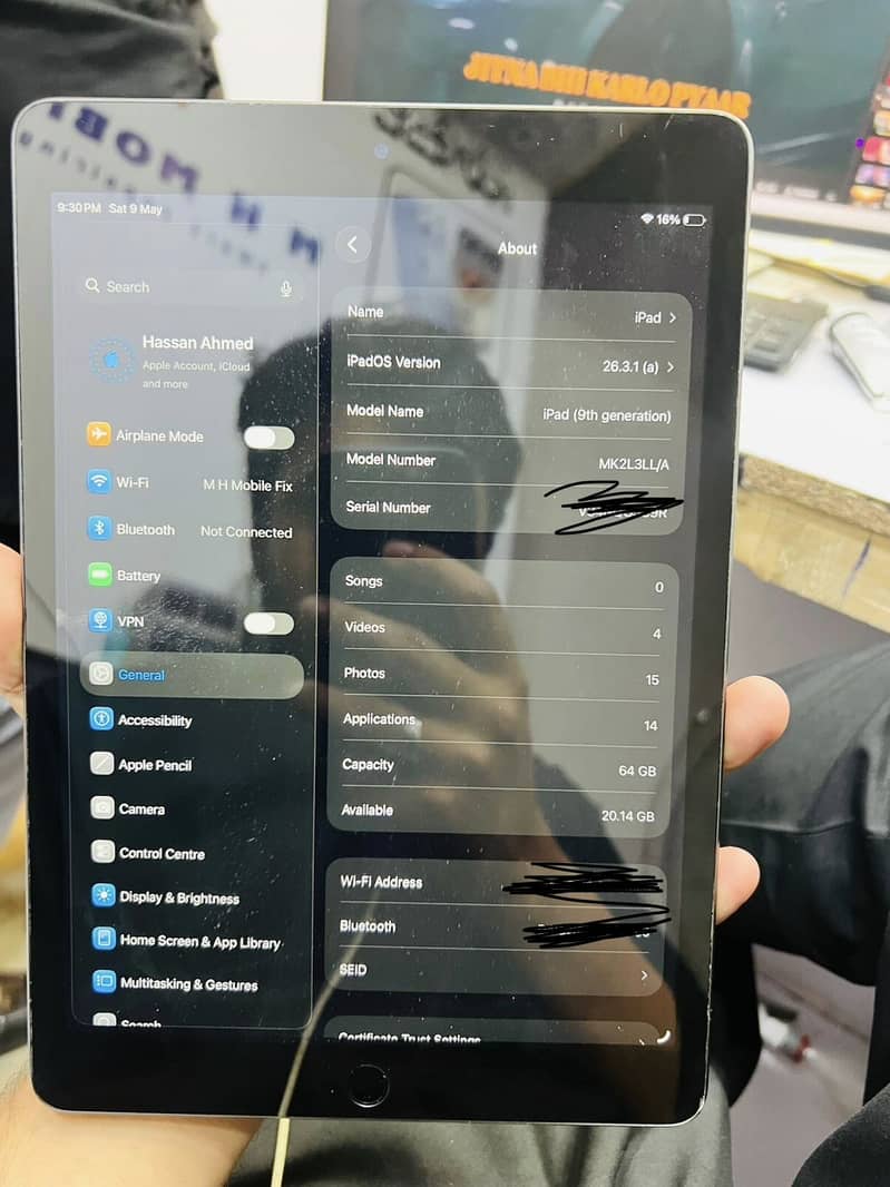 Ipad 9 generation 4