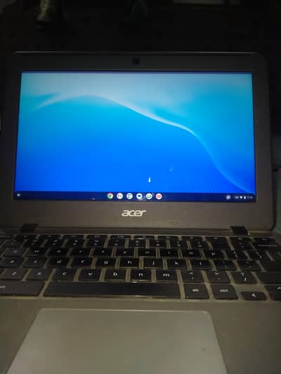 Chromebook with touch screen