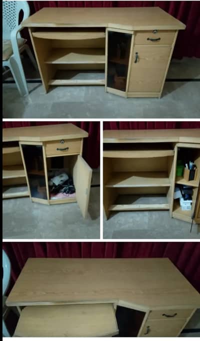 Wooden Table For Sale - slightly used in good condition