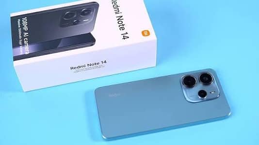 Redmi Note 14.8/256.  ocean blue colour