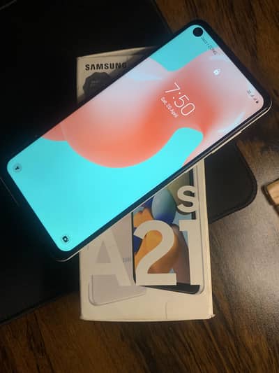 Samsung A21s 4/64 gb display replaced dual sim with box