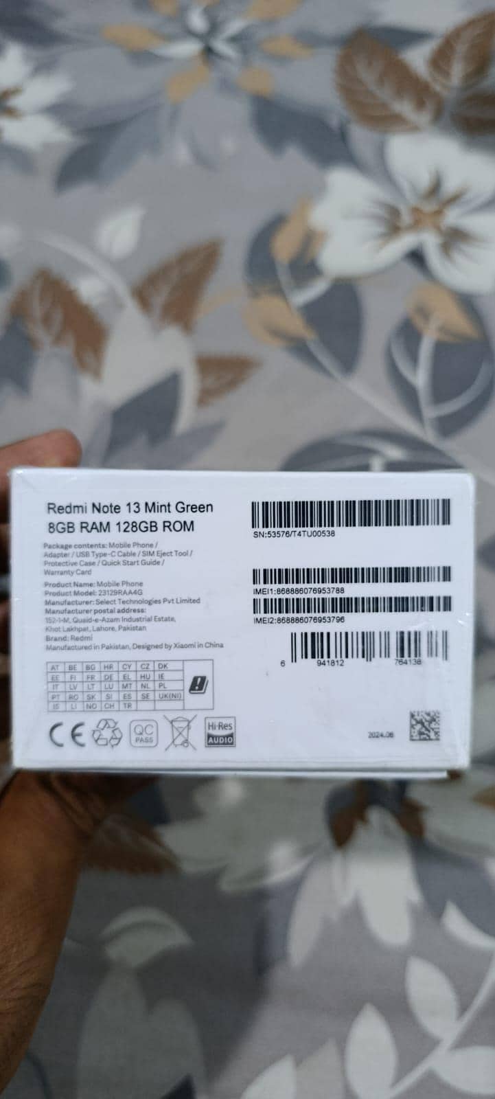 Redmi note 13 6