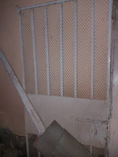 iron safty heavy door