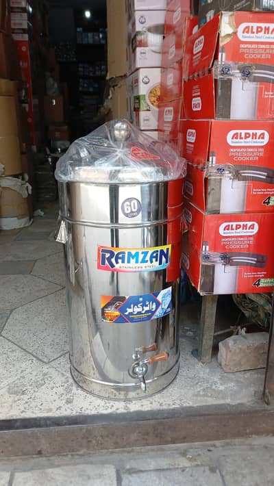 Double Layer Stainless Steel  Water Coolers