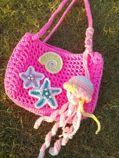 CROCHET OCEAN BAG