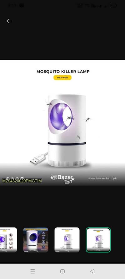mosquito killer lamp