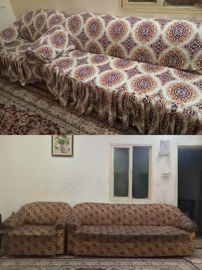 Premium 6-Seater Sofa Set (1+2+3) - 22,000 Only - Excellent Condition