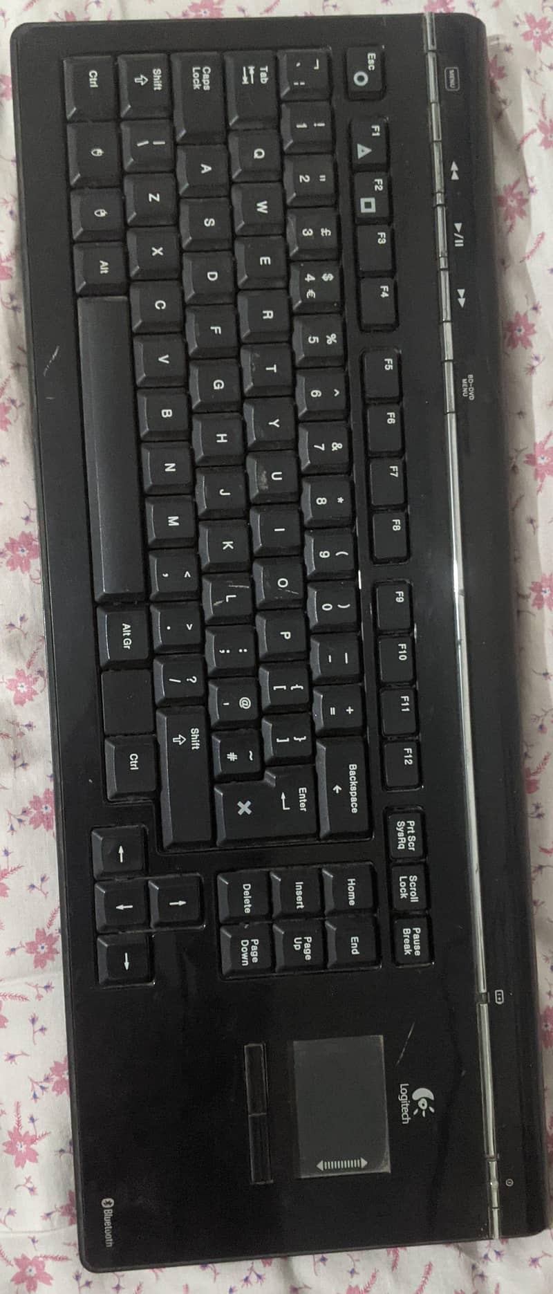 Logitech wireless keyboard 0
