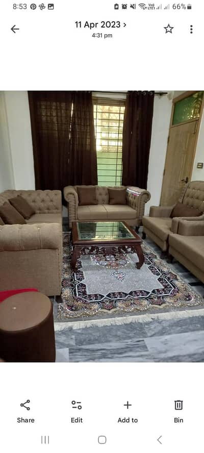 7 seater Customised sofa set in very good condition
