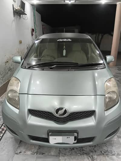 Vitz 2007 Model 2010 register