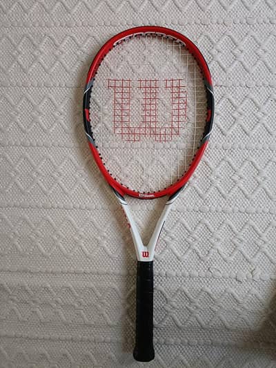 Original Wilson Federer Open Lawn Tennis racket