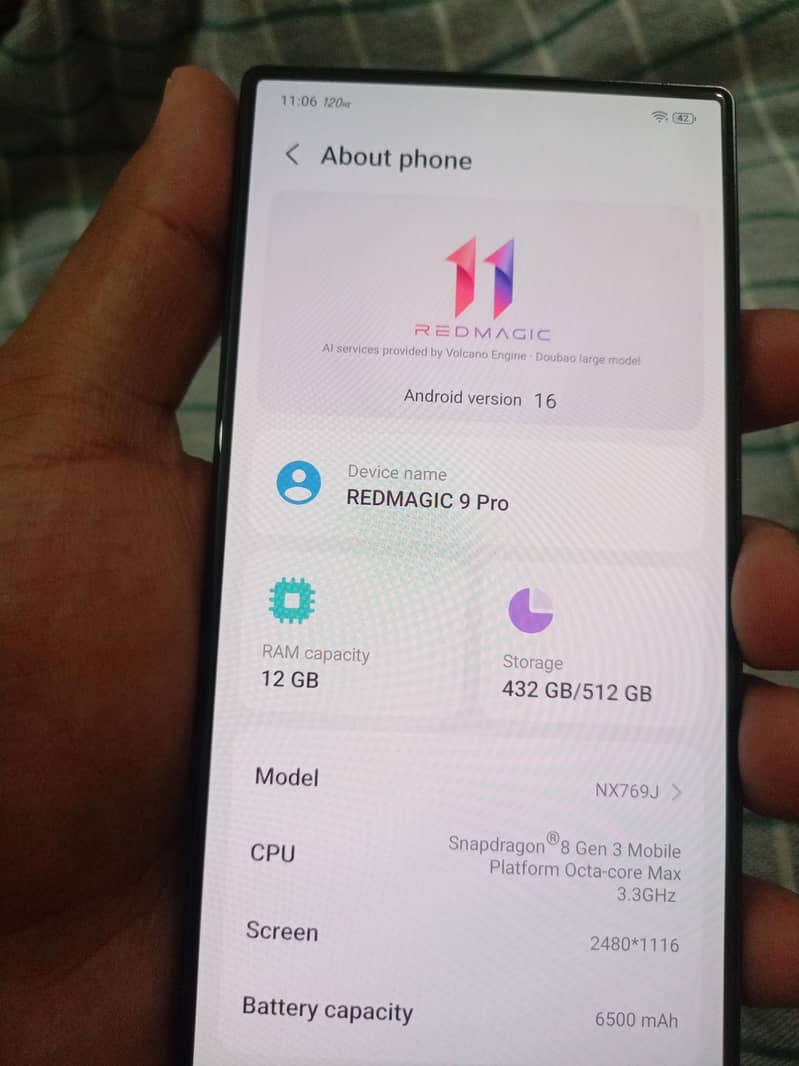 Redmagic 9s pro 6