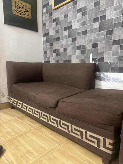 6 Seater L shaped Sofa For Sale