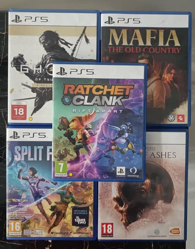 PS5 Games in 10/10 Condition