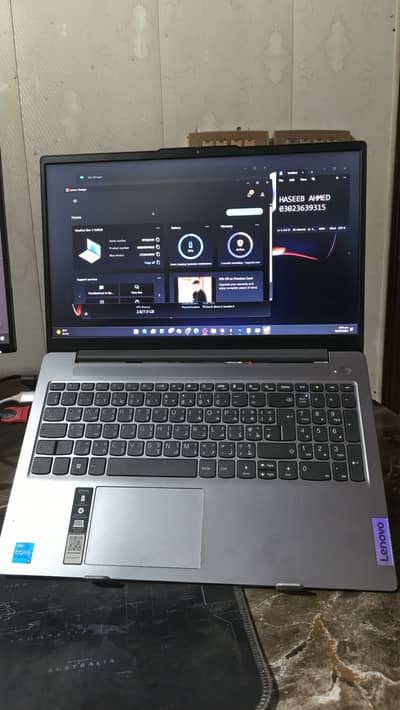 IdeaPad Slim 3 15IRH8 with warranty and box, used for only 6 months