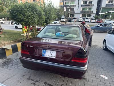 Mercedes C180 1999 model for sale in Islamabad
