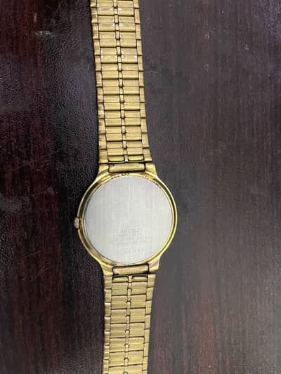Gold plated Seiko