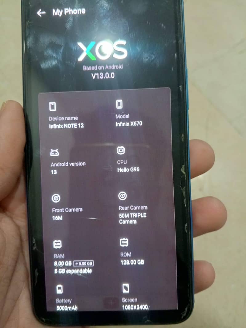 Infinix note 12 4