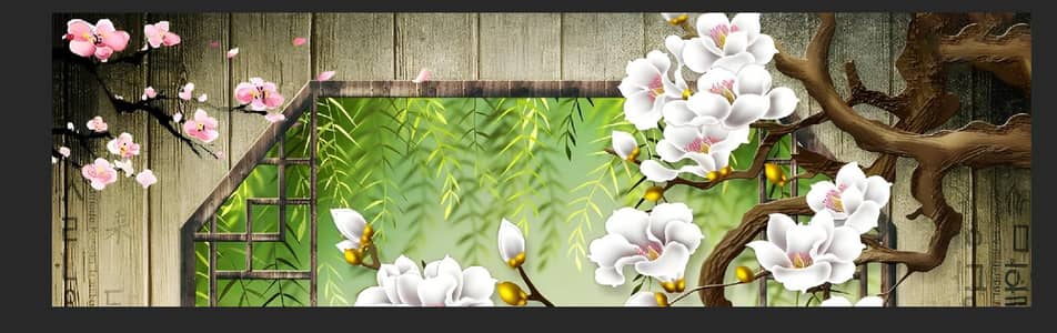 70 square feet 3D flex wallpapers water proof and washable