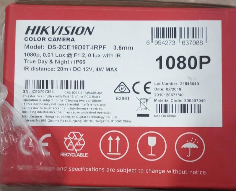 HIKVISION 6