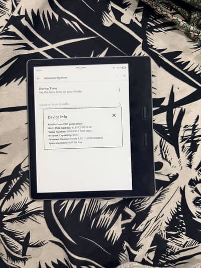 Kindle oasis 9th gen