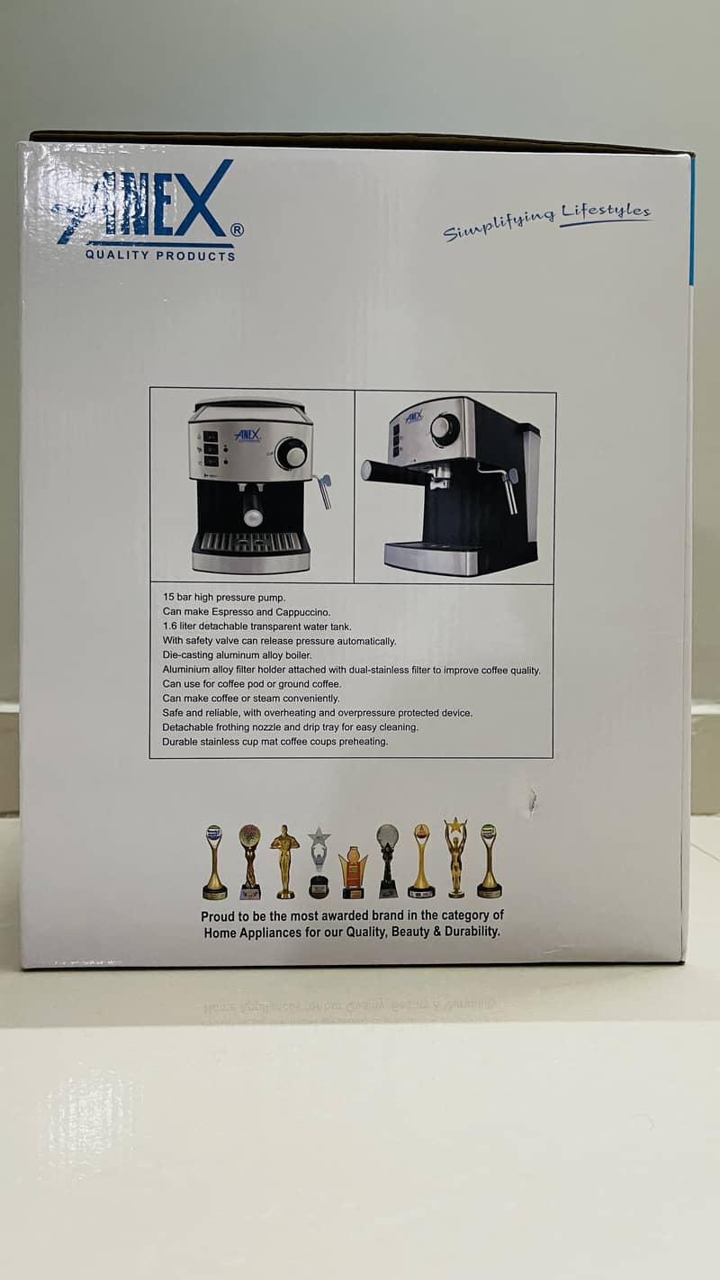 Anex coffee/espresso maker machine 2