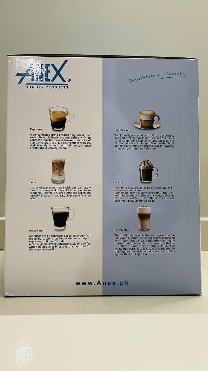 Anex coffee/espresso maker machine 3