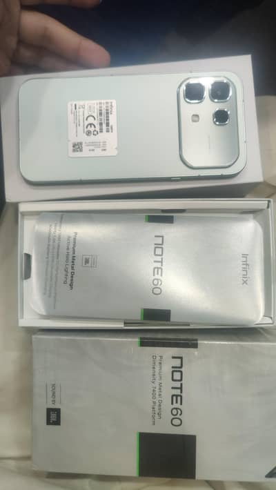 infinix note 60 brand new non active just box open . .