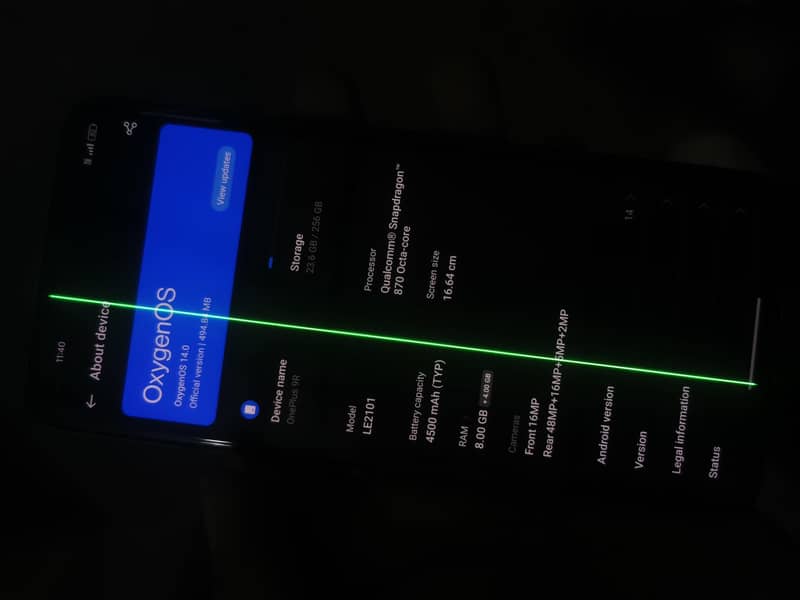 OnePlus 9r 1