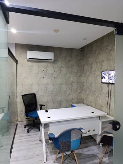 Furnished office available for rent in DHA phase 6 for 20 person team