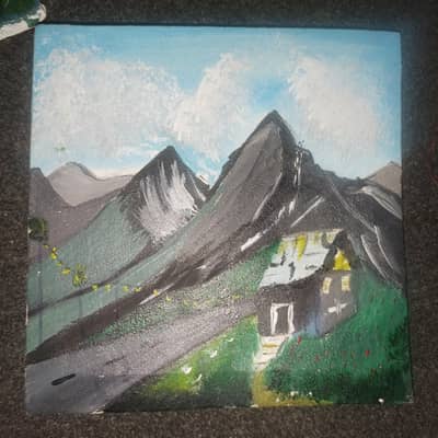 the mountains