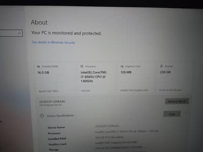 HP laptop
