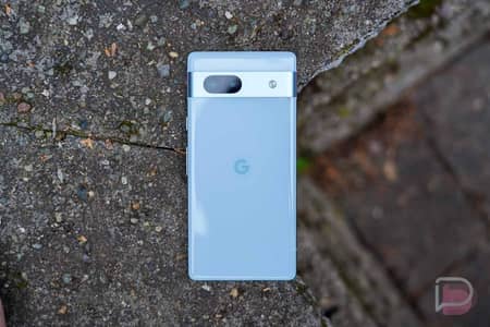 Google Pixel 7a sky blue color